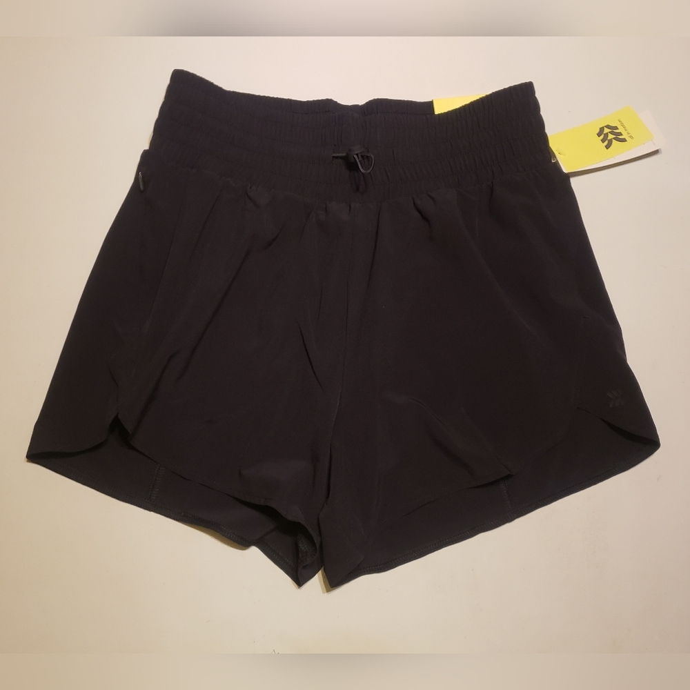 All in Motion Women's Black Athletic Shorts